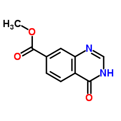 4-羟基喹唑啉-7-羧酸甲酯结构式