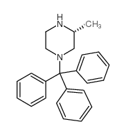1-三甲苯-(R)-3-甲基哌嗪结构式