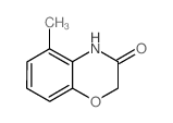 5-Methyl-2H-1,4-benzoxazin-3(4H)-one结构式