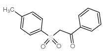 Α-(对甲苯磺酰)苯乙酮结构式