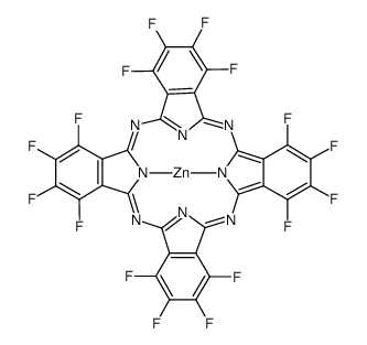 全氟酞菁锌结构式