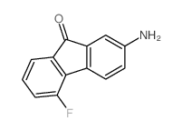9H-Fluoren-9-one,2-amino-5-fluoro-结构式