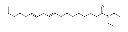 N,N-diethyloctadeca-9,12-dienamide结构式