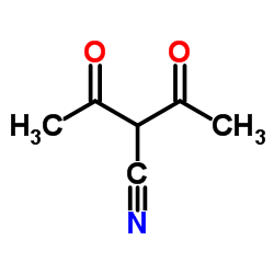 2,2-Diacetylacetonitrile结构式