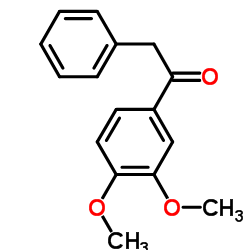 3’,4’-二甲氧基苯基苯乙酮结构式