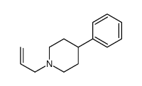 4-phenyl-1-prop-2-enylpiperidine结构式