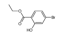 ethyl 4-bromo-2-hydroxybenzoate结构式