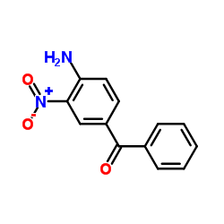 4-氨基-3-硝基二苯甲酮结构式