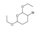 3-bromo-2,6-diethoxyoxane结构式