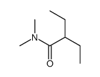 2-ethyl-N,N-dimethylbutyramide结构式