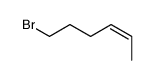 6-bromohex-2-ene结构式