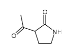 2-Pyrrolidinone, 3-acetyl- (8CI,9CI)结构式