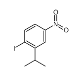 2-Iodo-5-nitroisopropylbenzene结构式