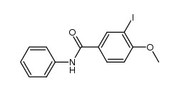 3-iodo-4-methoxy-benzoic acid anilide结构式
