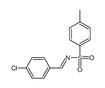 N-(4-氯亚苄基)-4-甲基苯磺酰胺结构式