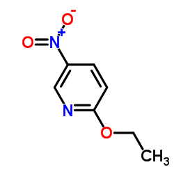 2-乙氧基-5-硝基吡啶结构式