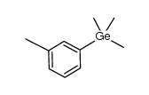 m-MeC6H4GeMe3结构式
