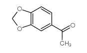 3',4'-(亚甲基二氧)苯乙酮结构式