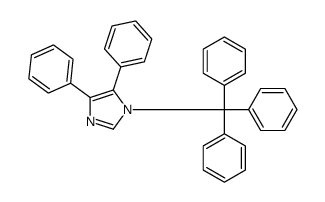 4,5-diphenyl-1-tritylimidazole结构式
