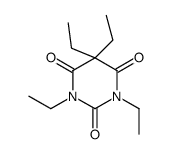 1,3,5,5-tetraethyl-1,3-diazinane-2,4,6-trione结构式