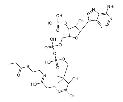 propionyl-CoA结构式