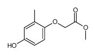 2-甲基-4-羟基苯氧乙酸甲酯结构式