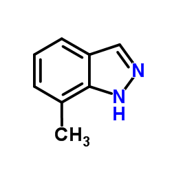 7-甲基-1H-吲唑结构式