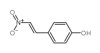 4-羟基-β-硝基苯乙烯结构式
