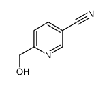 6-(HYDROXYMETHYL)NICOTINONITRILE结构式