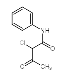 2-氯乙酰乙酰替苯胺结构式