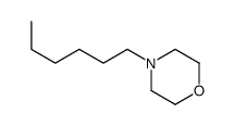 4-hexylmorpholine结构式