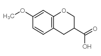 7-甲氧基色满-3-羧酸结构式