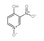 4-羟基-3-硝基吡啶-N-氧化物结构式