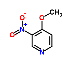4-甲氧基-3-硝基吡啶结构式