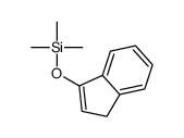 3H-inden-1-yloxy(trimethyl)silane结构式