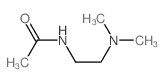 Acetamide,N-[2-(dimethylamino)ethyl]-结构式