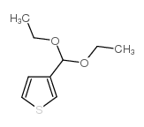 噻吩-3-甲醛乙缩醛二乙醇结构式