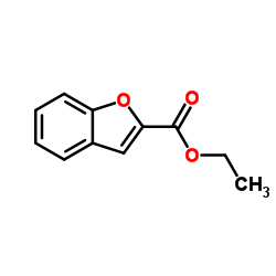 2-苯并呋喃羧基 酸乙酯结构式