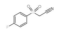 4-氟苯磺酰基乙腈结构式