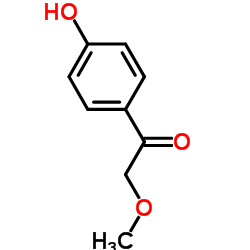 1-(4-羟基苯基)-2-甲氧基乙烷-1-酮结构式