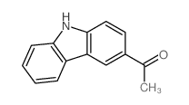 1-(9H-咔唑-3-基)乙酮结构式