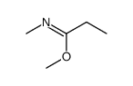 methyl N-methylpropanimidate结构式