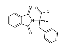 (S)-2-(1,3-dioxoisoindolin-2-yl)-3-phenylpropanoyl chloride结构式