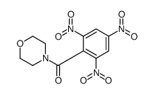 morpholin-4-yl-(2,4,6-trinitrophenyl)methanone结构式
