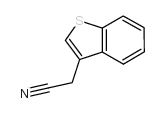 苯并[b]噻吩-3-乙腈结构式