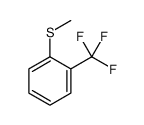1-methylsulfanyl-2-(trifluoromethyl)benzene结构式