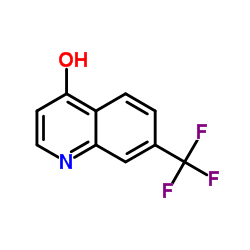 4-羟基-7-三氟甲基喹啉结构式