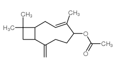 乙酸石竹烯酯结构式