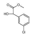 (S)-甲基2-(3-氯苯基)-2-羟基乙酸酯结构式