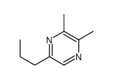 Pyrazine, 2,3-dimethyl-5-propyl- (8CI,9CI)结构式